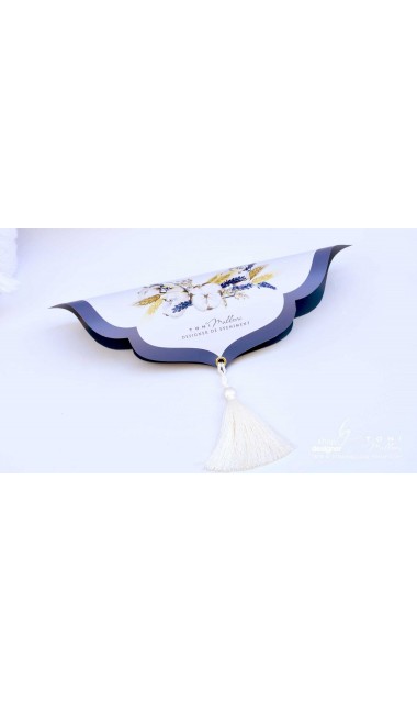 Trusou de botez traditional cu lavanda bumbac si spice de grau 18